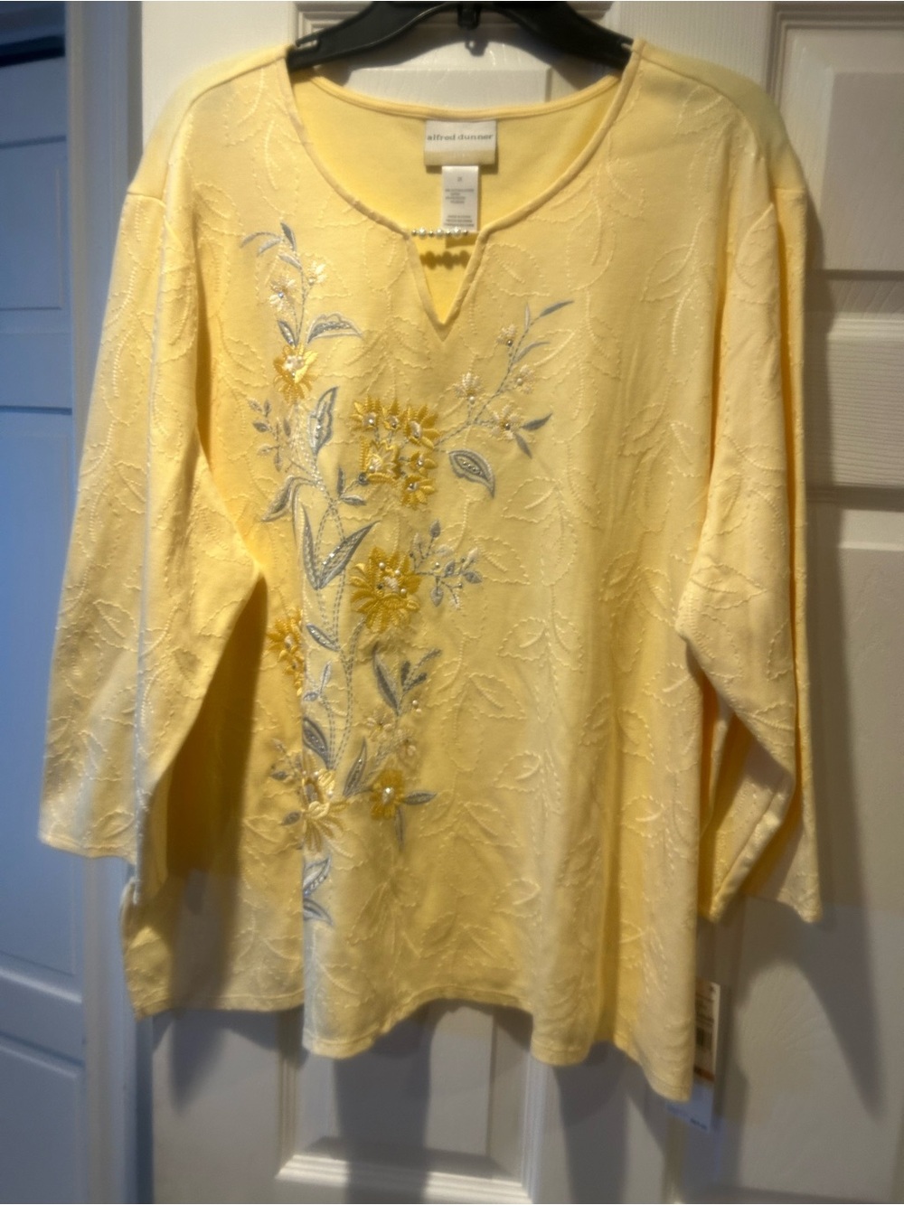 NWT Sz 3x Alfred Dunner Al fresco shirt
